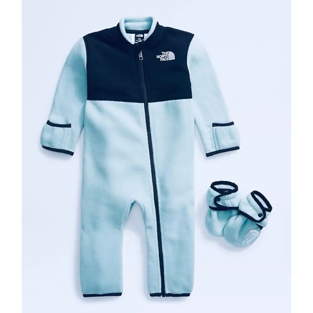 NWOT The North Face Baby Denali One-Piece Heavyweight Polartec Fleece Set 18-24M